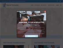 Tablet Screenshot of monefschools.com